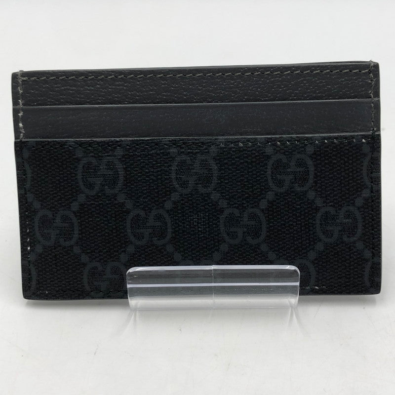 【中古品】【メンズ】 GUCCI グッチ TWO TONE GG CARD CASE 768248 バイカラー GG カードケース 名刺入れ レザー 181-251106-ts-20-tei カラー：ブラック 万代Net店