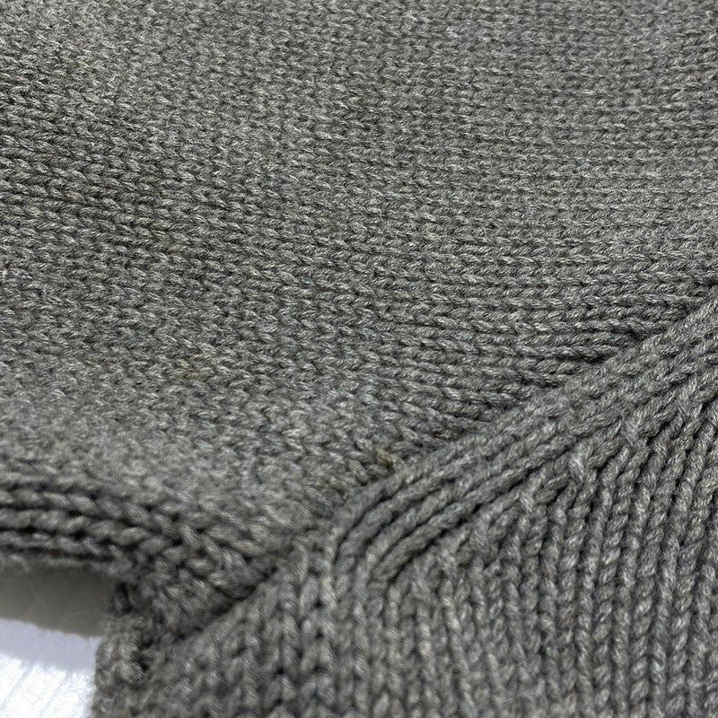 【中古品】【メンズ】 POLO RALPH LAUREN ポロ ラルフ ローレン 90's SHAWL COLLAR KNIT 90年代 ショール カラー ニット 長袖 トップス 147-260805-sa-12-tei サイズ：L カラー：グレー 万代Net店