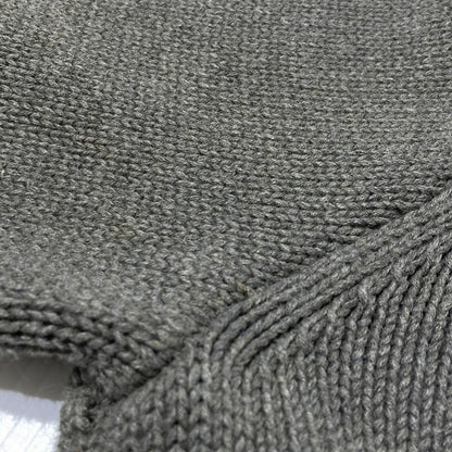 【中古品】【メンズ】 POLO RALPH LAUREN ポロ ラルフ ローレン 90's SHAWL COLLAR KNIT 90年代 ショール カラー ニット 長袖 トップス 147-260805-sa-12-tei サイズ：L カラー：グレー 万代Net店