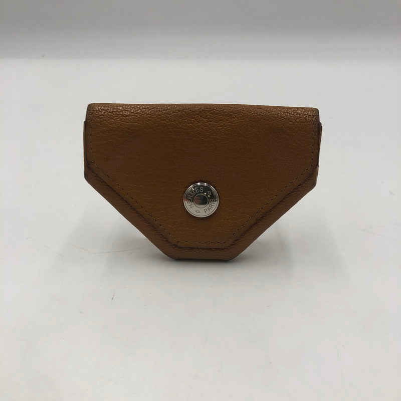 【現状渡し品】【メンズ/レディース】 HERMES エルメス LEVAIN QUATRE COIN CASE ルヴァン キャトル コインケース 財布 小銭入れ 181-251001-KS-09-tei カラー：ブラウン 万代Net店