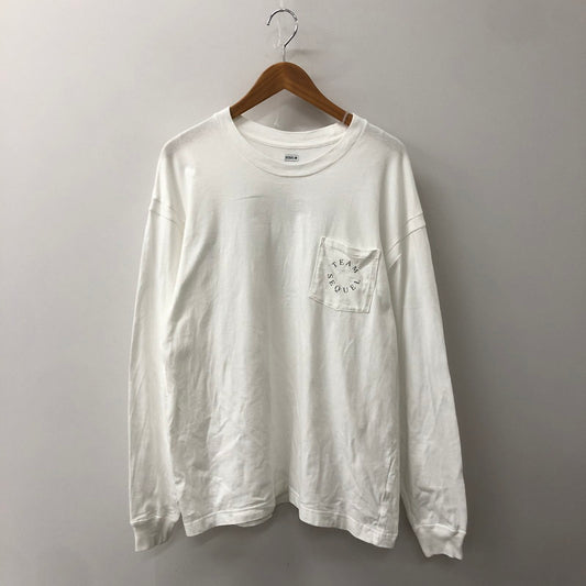 【中古品】【メンズ】 SEQUEL シークエル 23AW TEAM CURIOSITY 1789 L/S TEE SQ-23AW-LT-03 チーム キュリオシティ 1789 ロングスリーブ Tシャツ 長袖 トップス 142-250709-yo-10-fuz サイズ：M カラー：ホワイト 万代Net店