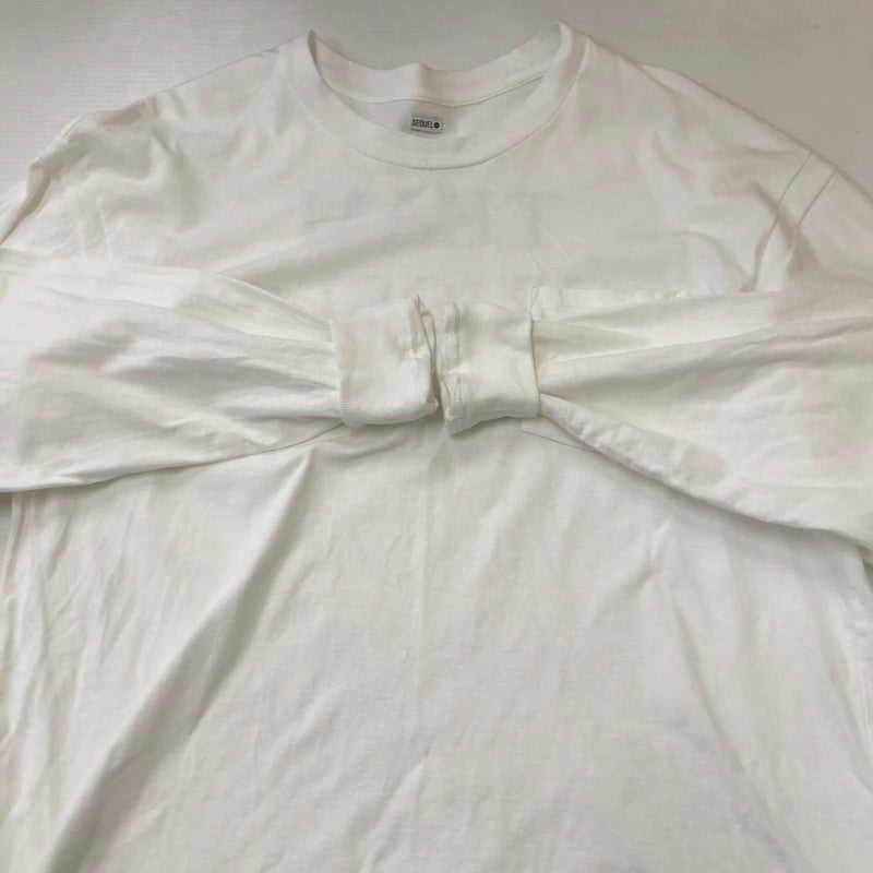 【中古品】【メンズ】 SEQUEL シークエル 23AW TEAM CURIOSITY 1789 L/S TEE SQ-23AW-LT-03 チーム キュリオシティ 1789 ロングスリーブ Tシャツ 長袖 トップス 142-250709-yo-10-fuz サイズ：M カラー：ホワイト 万代Net店