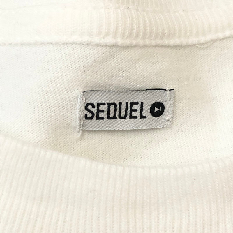 【中古品】【メンズ】 SEQUEL シークエル 23AW TEAM CURIOSITY 1789 L/S TEE SQ-23AW-LT-03 チーム キュリオシティ 1789 ロングスリーブ Tシャツ 長袖 トップス 142-250709-yo-10-fuz サイズ：M カラー：ホワイト 万代Net店