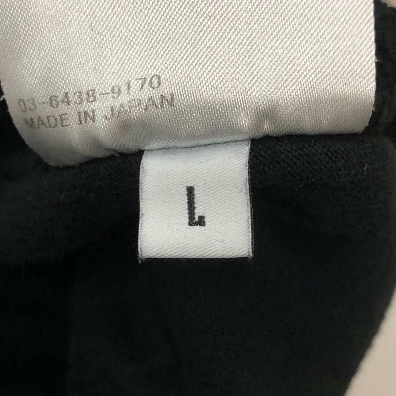 【中古品】【メンズ】 SEQUEL シークエル 22AW LOGO SWEAT PANTS SQ-22AW-PT-02 刺繍 ロゴ スウェット パンツ ボトムス 153-250709-yo-19-tei サイズ：L カラー：ブラック 万代Net店