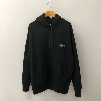 【中古品】【メンズ】 SEQUEL シークエル 23AW LOGO PULLOVER HOODIE SQ-23AW-HD-02 刺繍 ロゴ プルオーバーフーディ トップス 長袖 パーカー 142-250709-yo-13-fuzh サイズ：M カラー：ブラック 万代Net店