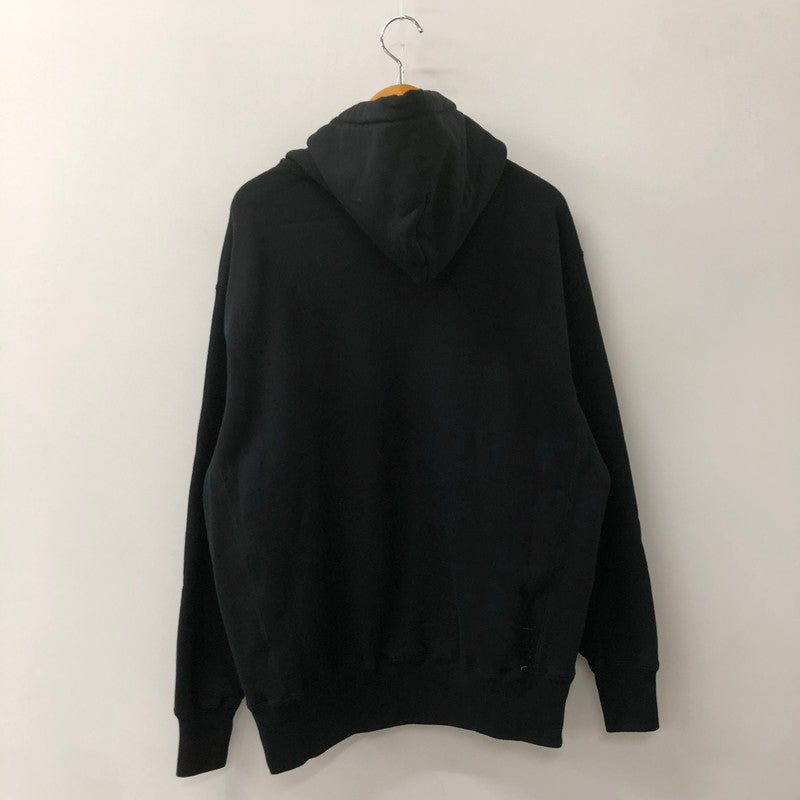 【中古品】【メンズ】 SEQUEL シークエル 23AW LOGO PULLOVER HOODIE SQ-23AW-HD-02 刺繍 ロゴ プルオーバーフーディ トップス 長袖 パーカー 142-250709-yo-13-fuzh サイズ：M カラー：ブラック 万代Net店