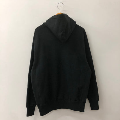 【中古品】【メンズ】 SEQUEL シークエル 23AW LOGO PULLOVER HOODIE SQ-23AW-HD-02 刺繍 ロゴ プルオーバーフーディ トップス 長袖 パーカー 142-250709-yo-13-fuzh サイズ：M カラー：ブラック 万代Net店