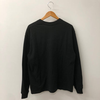【中古品】【メンズ】 SEQUEL シークエル 23AW LOGO L/S T-SHIRT SQ-23AW-ST-03 筆記 ロゴ ロングスリーブ Tシャツ 長袖 トップス 142-250709-yo-09-tei サイズ：S カラー：ブラック 万代Net店