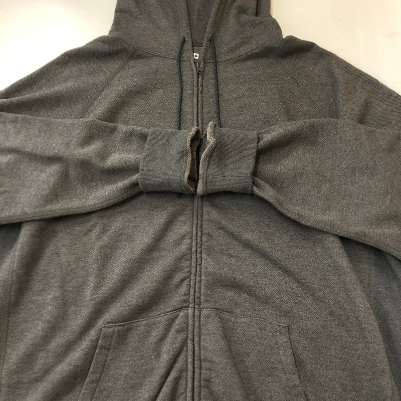 【中古品】【メンズ】 SEQUEL シークエル 24SS ZIP LOGO HOODIE SQ-24SS-HD-03 ジップ ロゴ フーディー トップス 長袖 パーカー 142-250709-yo-12-fuzh サイズ：L カラー：グレー 万代Net店