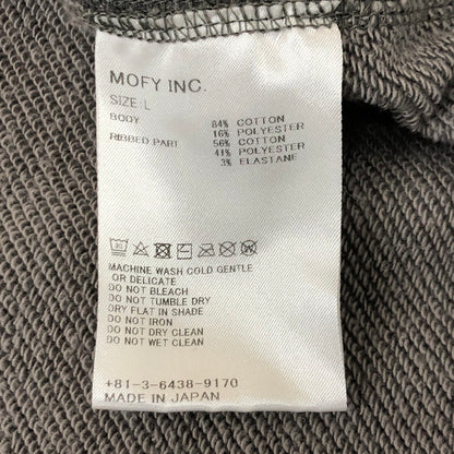 【中古品】【メンズ】 SEQUEL シークエル 24SS ZIP LOGO HOODIE SQ-24SS-HD-03 ジップ ロゴ フーディー トップス 長袖 パーカー 142-250709-yo-12-fuzh サイズ：L カラー：グレー 万代Net店