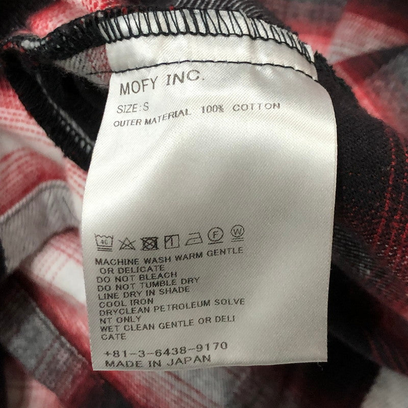 【中古品】【メンズ】 SEQUEL シークエル 23AW LINE NEL CHECK SHIRT ライン ネル チェック シャツ 長袖 トップス 142-250709-yo-11-fuzh サイズ：S カラー：レッド 万代Net店