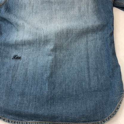 【中古品】【メンズ】 GOD SELECTION XXX ゴッドセレクション トリプルエックス L/S DAMAGE DENIM WESTERN SHIRT GX-A20-SH-03 ロングスリーブ ダメージ デニム ウエスタン シャツ 長袖 トップス 142-250709-yo-16-fuz サイズ：S カラー：ライトインディゴ 万代Net店