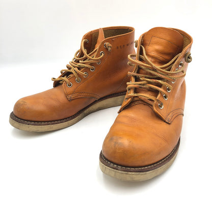 【中古品】【メンズ】 RED WING レッドウィング 9871 IRISH SETTER 6 ROUND TOE アイリッシュ セッター 6 ラウンド トゥ 靴 ワークブーツ 164-250709-yo-23-tei カラー：GOLD RUSSET SEQUOIA 万代Net店