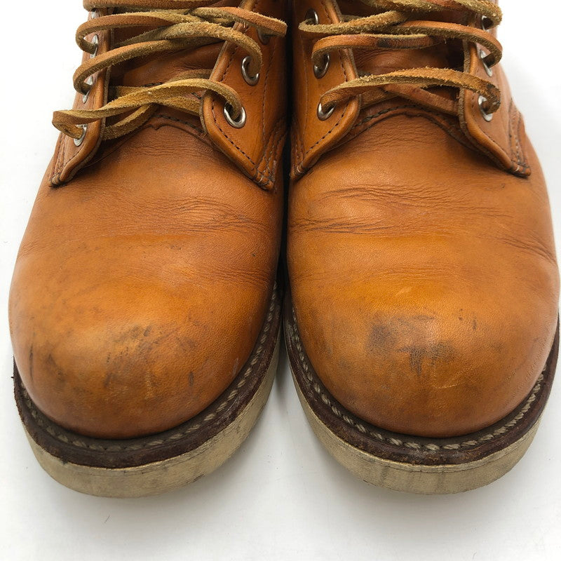 【中古品】【メンズ】 RED WING レッドウィング 9871 IRISH SETTER 6 ROUND TOE アイリッシュ セッター 6 ラウンド トゥ 靴 ワークブーツ 164-250709-yo-23-tei カラー：GOLD RUSSET SEQUOIA 万代Net店