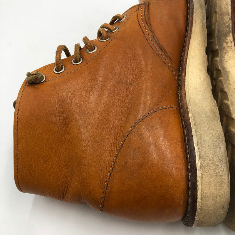 【中古品】【メンズ】 RED WING レッドウィング 9871 IRISH SETTER 6 ROUND TOE アイリッシュ セッター 6 ラウンド トゥ 靴 ワークブーツ 164-250709-yo-23-tei カラー：GOLD RUSSET SEQUOIA 万代Net店