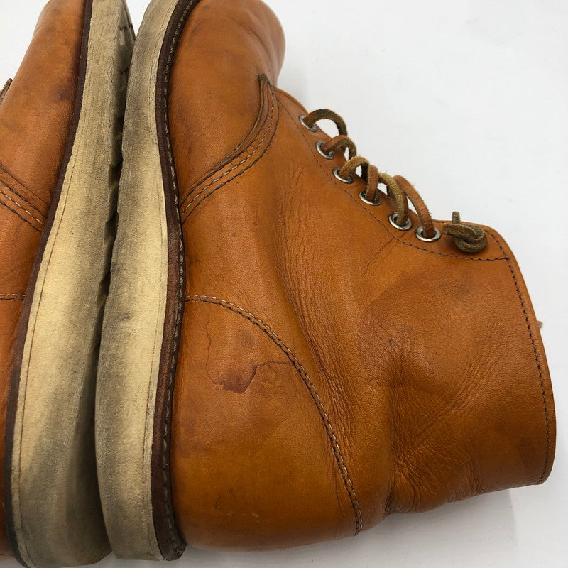 【中古品】【メンズ】 RED WING レッドウィング 9871 IRISH SETTER 6 ROUND TOE アイリッシュ セッター 6 ラウンド トゥ 靴 ワークブーツ 164-250709-yo-23-tei カラー：GOLD RUSSET SEQUOIA 万代Net店