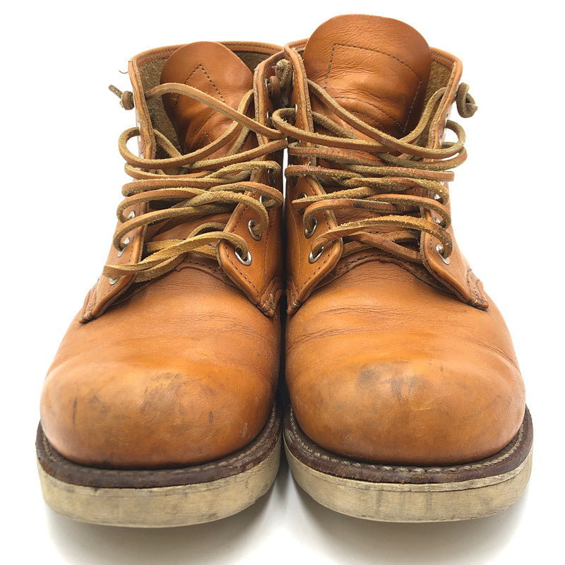 【中古品】【メンズ】 RED WING レッドウィング 9871 IRISH SETTER 6 ROUND TOE アイリッシュ セッター 6 ラウンド トゥ 靴 ワークブーツ 164-250709-yo-23-tei カラー：GOLD RUSSET SEQUOIA 万代Net店