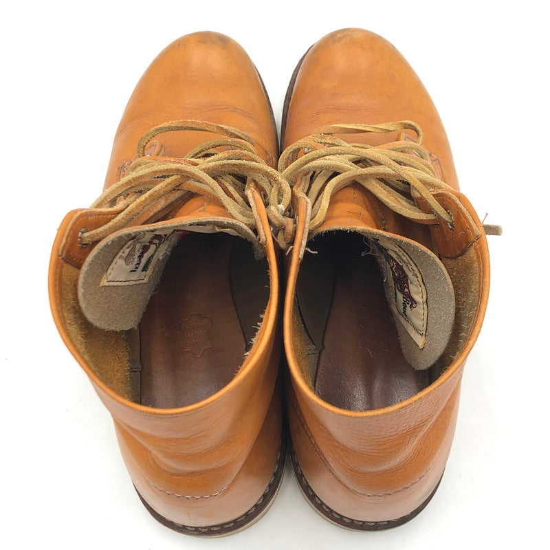 【中古品】【メンズ】 RED WING レッドウィング 9871 IRISH SETTER 6 ROUND TOE アイリッシュ セッター 6 ラウンド トゥ 靴 ワークブーツ 164-250709-yo-23-tei カラー：GOLD RUSSET SEQUOIA 万代Net店