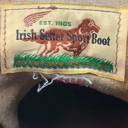 【中古品】【メンズ】 RED WING レッドウィング 9871 IRISH SETTER 6 ROUND TOE アイリッシュ セッター 6 ラウンド トゥ 靴 ワークブーツ 164-250709-yo-23-tei カラー：GOLD RUSSET SEQUOIA 万代Net店