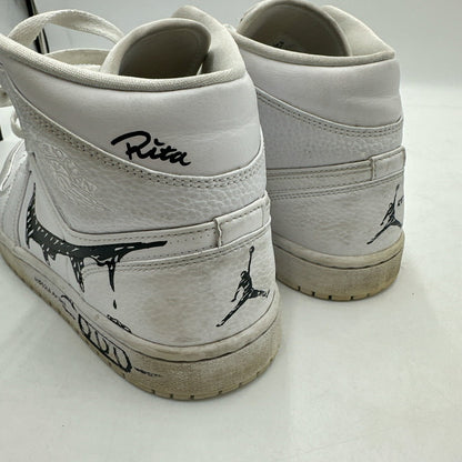 【現状渡し品】【メンズ】 NIKE 「STuREET」CUSTOM AIR JORDAN 1 MID INSPIRE SKETCH&DROP 554724-130 STuREET カスタム エアジョーダン1 ミッド 160-260210-nm-09-tei サイズ：26.5 万代Net店