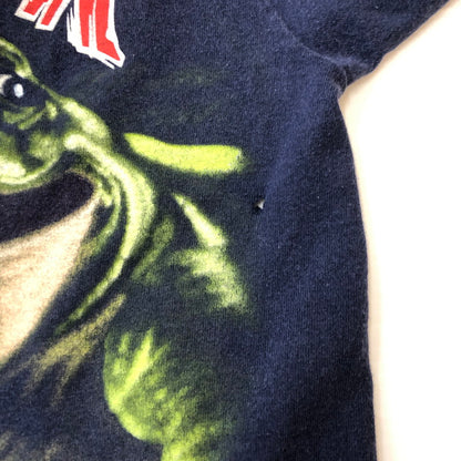 【現状渡し品】【メンズ】 CHANGES チェンジーズ 90's BUDWEISER FLOGS S/S T-SHIRT バドワイザー フロッグ ショートスリーブ Tシャツ 半袖 トップス 145-250711-ks-29-tei サイズ：L カラー：ネイビー 万代Net店