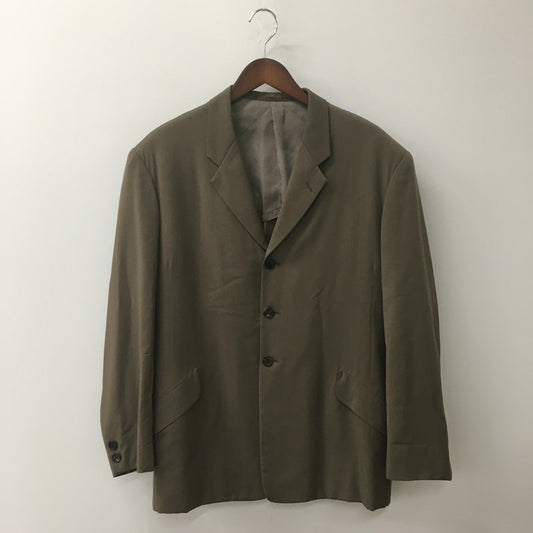 【中古品】【メンズ】 Y’s for men ワイズフォーメン 90's 3B TAILORED JACKET MB-J05-102 90年代 3B テーラードジャケット トップス 140-250711-yo-11-tei サイズ：S カラー：カーキ 万代Net店