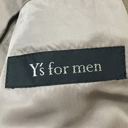 【中古品】【メンズ】 Y’s for men ワイズフォーメン 90's 3B TAILORED JACKET MB-J05-102 90年代 3B テーラードジャケット トップス 140-250711-yo-11-tei サイズ：S カラー：カーキ 万代Net店