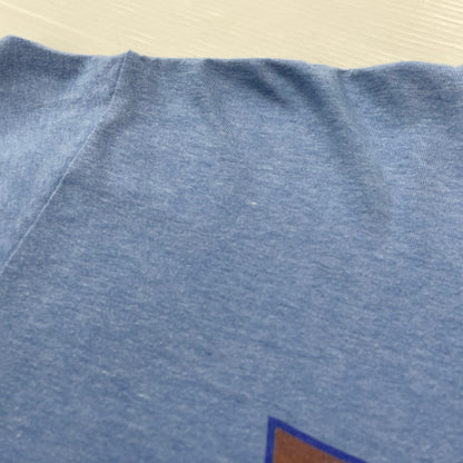 【中古品】【メンズ】 THUNDER CREEK サンダー クリーク BACK TO THE FUTURE RINGER TEE バック トゥー ザ フューチャー Tシャツ 半袖 トップス 145-260731-sa-05-tei サイズ：L カラー：ブルー 万代Net店