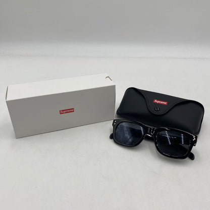 【中古美品】【メンズ】 Supreme シュプリーム 25SS AVON SUNGLASSES エイボン サングラス アイウェア アクセサリー 203-260128-yy-20-tei サイズ：FREE カラー：ブラック 万代Net店