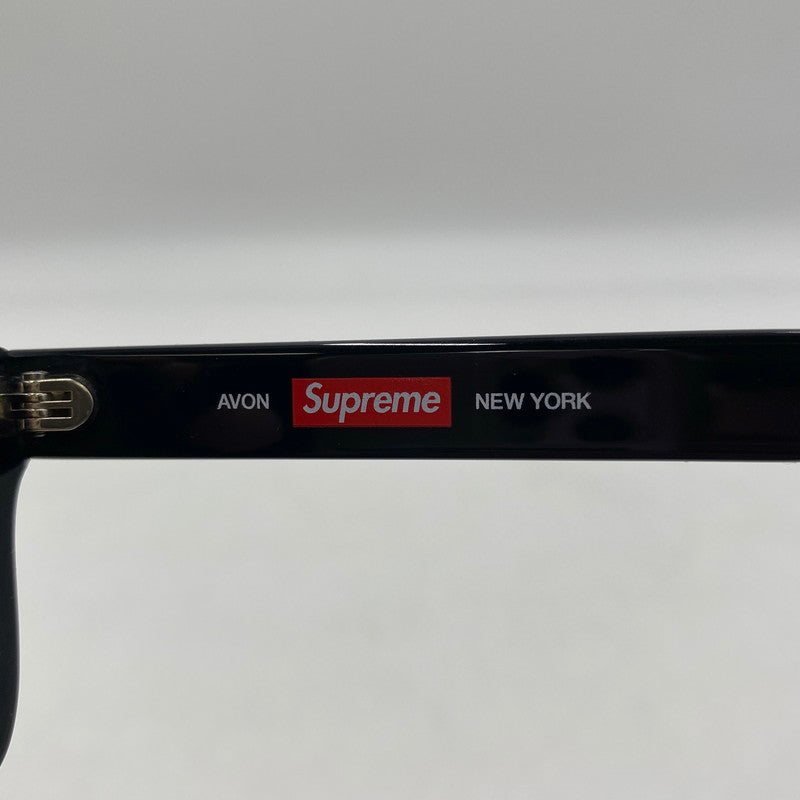 【中古美品】【メンズ】 Supreme シュプリーム 25SS AVON SUNGLASSES エイボン サングラス アイウェア アクセサリー 203-260128-yy-20-tei サイズ：FREE カラー：ブラック 万代Net店