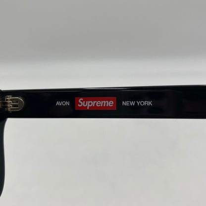 【中古美品】【メンズ】 Supreme シュプリーム 25SS AVON SUNGLASSES エイボン サングラス アイウェア アクセサリー 203-260128-yy-20-tei サイズ：FREE カラー：ブラック 万代Net店