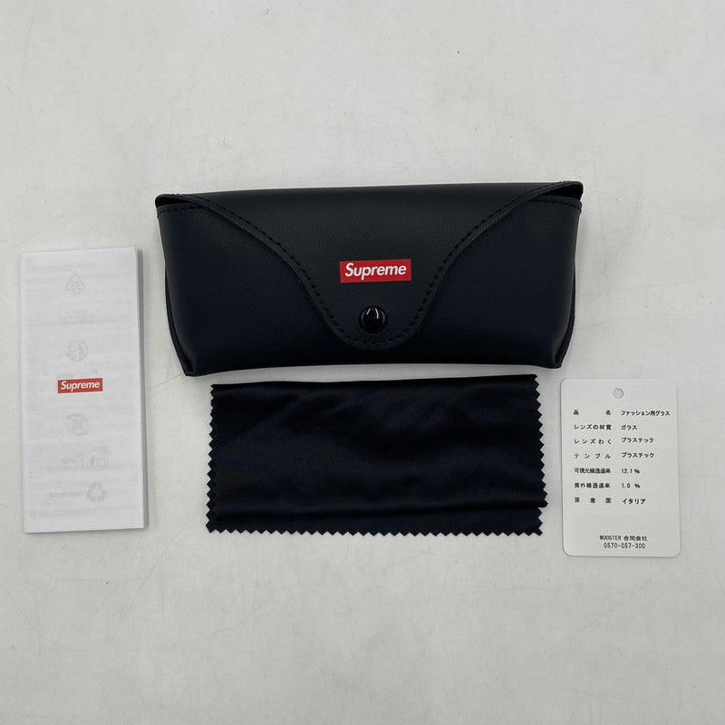 【中古美品】【メンズ】 Supreme シュプリーム 25SS AVON SUNGLASSES エイボン サングラス アイウェア アクセサリー 203-260128-yy-20-tei サイズ：FREE カラー：ブラック 万代Net店