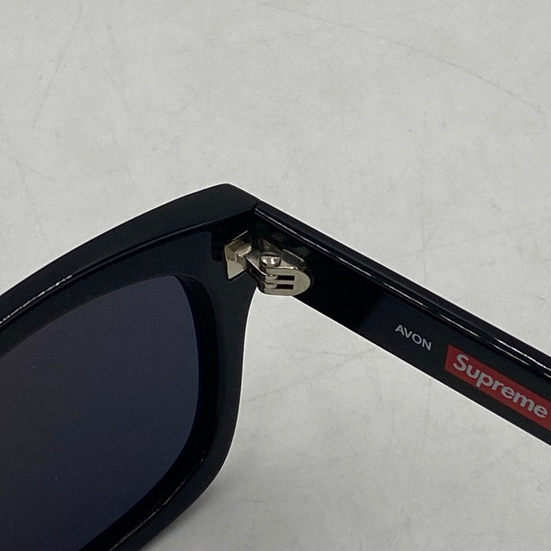 【中古美品】【メンズ】 Supreme シュプリーム 25SS AVON SUNGLASSES エイボン サングラス アイウェア アクセサリー 203-260128-yy-20-tei サイズ：FREE カラー：ブラック 万代Net店