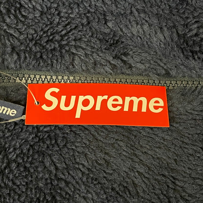 【中古品】【メンズ】 Supreme シュプリーム 25SS SHOULDER LOGO FLEECE JACKET ショルダーロゴ フリースジャケット ライトアウター 149-251218-yy-07-fuz サイズ：XXL カラー：ネイビー 万代Net店