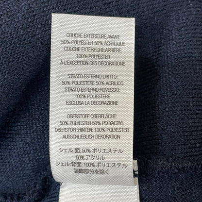 【中古品】【メンズ】 Supreme シュプリーム 25SS SHOULDER LOGO FLEECE JACKET ショルダーロゴ フリースジャケット ライトアウター 149-251218-yy-07-fuz サイズ：XXL カラー：ネイビー 万代Net店