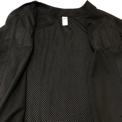 【中古美品】【メンズ】 Supreme シュプリーム 24SS ULTRASUEDE MESH BASEBALL JERSEY ウルトラスエード メッシュ ベースボールジャージ トップス 半袖シャツ 149-250731-kk-01-tei サイズ：XL カラー：ブラック 万代Net店