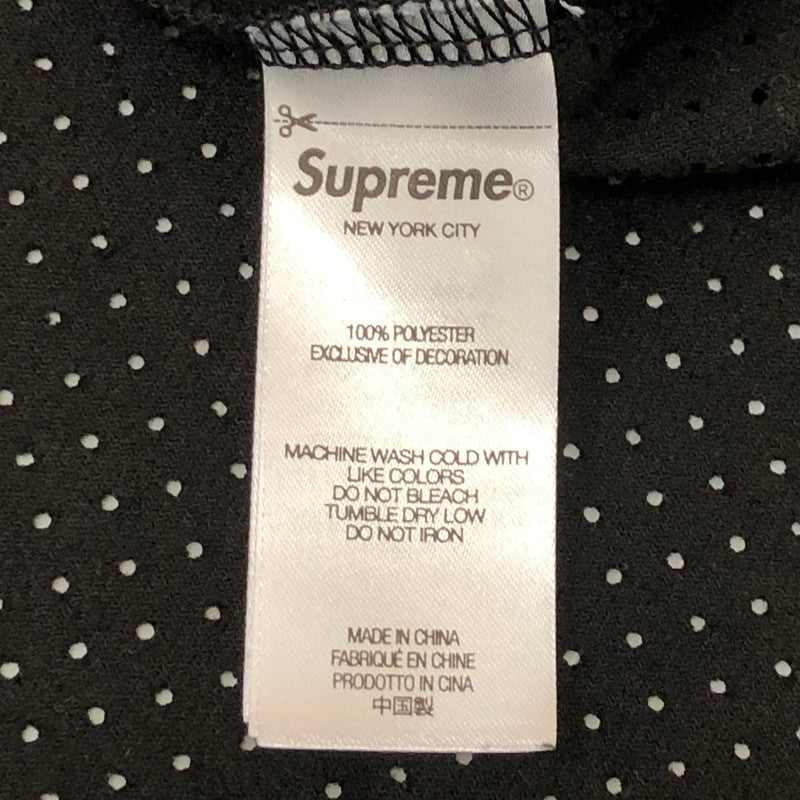 【中古美品】【メンズ】 Supreme シュプリーム 24SS ULTRASUEDE MESH BASEBALL JERSEY ウルトラスエード メッシュ ベースボールジャージ トップス 半袖シャツ 149-250731-kk-01-tei サイズ：XL カラー：ブラック 万代Net店