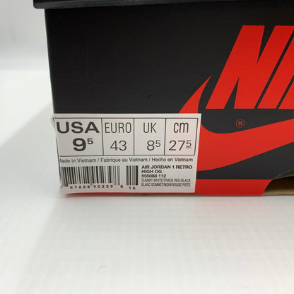 【中古品】【メンズ】 NIKE ナイキ AIR JORDAN 1 RETRO HIGH TRACK RED 555088-112 エアジョーダン1 レトロ ハイ スニーカー 靴 シューズ 160-260804-ko-03-tei サイズ：27.5cm カラー：レッド 万代Net店