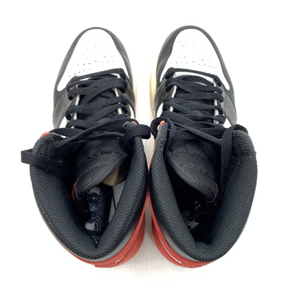 【中古品】【メンズ】 NIKE ナイキ AIR JORDAN 1 RETRO HIGH TRACK RED 555088-112 エアジョーダン1 レトロ ハイ スニーカー 靴 シューズ 160-260804-ko-03-tei サイズ：27.5cm カラー：レッド 万代Net店