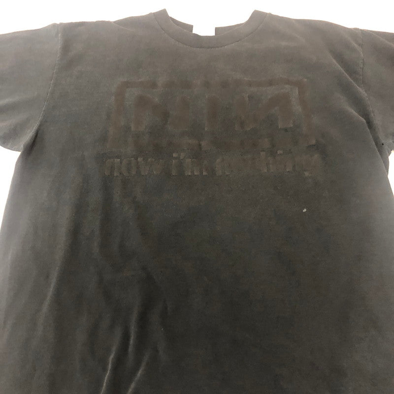 【現状渡し品】【メンズ】 ALL SPORT オールスポーツ 90’s S/S LOGO PRINT TEE 90年代 ショートスリーブ ロゴ プリント Tシャツ 半袖 トップス USA製 145-260128-ks-03-tei サイズ：XL カラー：ネイビー 万代Net店