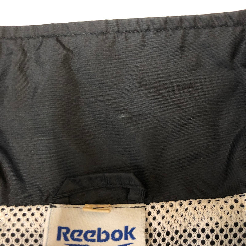 【中古品】【メンズ】 Reebok リーボック 00’s NYLON JACKET 00年代 ナイロン ジャケット ライトアウター 148-250721-yo-27-tei サイズ：L カラー：ブラック 万代Net店