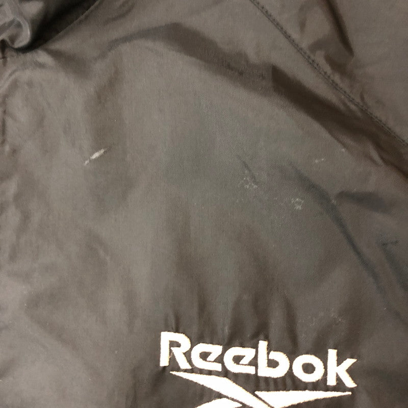 【中古品】【メンズ】 Reebok リーボック 00’s NYLON JACKET 00年代 ナイロン ジャケット ライトアウター 148-250721-yo-27-tei サイズ：L カラー：ブラック 万代Net店