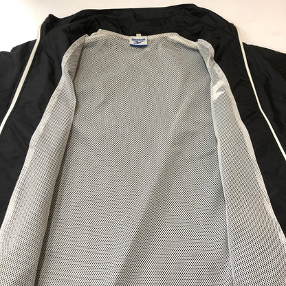 【中古品】【メンズ】 Reebok リーボック 00’s NYLON JACKET 00年代 ナイロン ジャケット ライトアウター 148-250721-yo-27-tei サイズ：L カラー：ブラック 万代Net店
