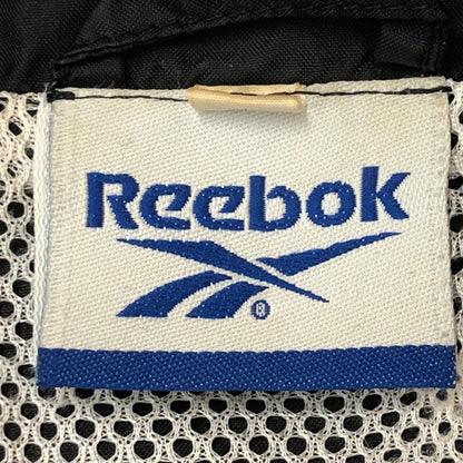 【中古品】【メンズ】 Reebok リーボック 00’s NYLON JACKET 00年代 ナイロン ジャケット ライトアウター 148-250721-yo-27-tei サイズ：L カラー：ブラック 万代Net店