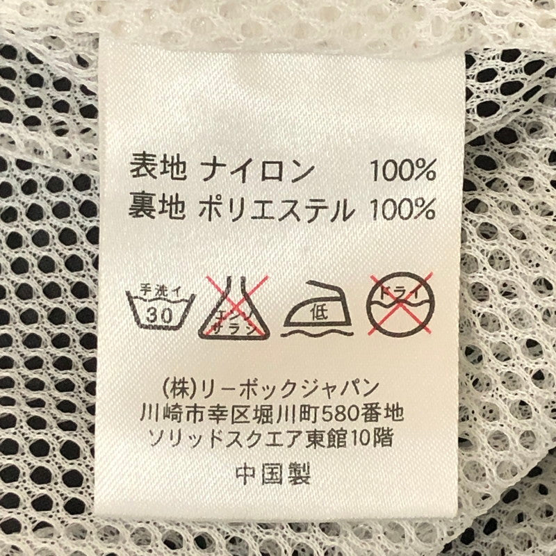 【中古品】【メンズ】 Reebok リーボック 00’s NYLON JACKET 00年代 ナイロン ジャケット ライトアウター 148-250721-yo-27-tei サイズ：L カラー：ブラック 万代Net店