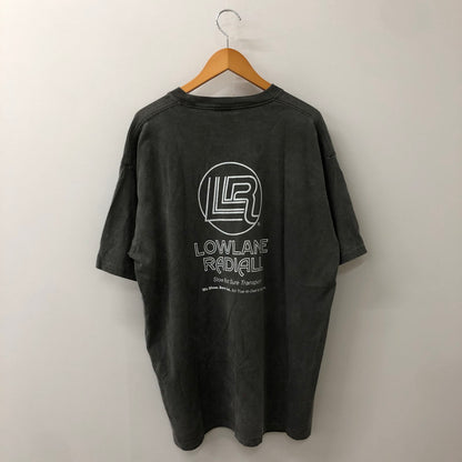 【中古品】【メンズ】 RADIALL ラディアル 25SS LOWLANE CREW NECK S/S T-SHIRT RAD-25SS-TEE002 ローレーン クルーネック ショートスリーブ Tシャツ 半袖 トップス 142-250715-yo-19-tei サイズ：XL カラー：チャコール 万代Net店