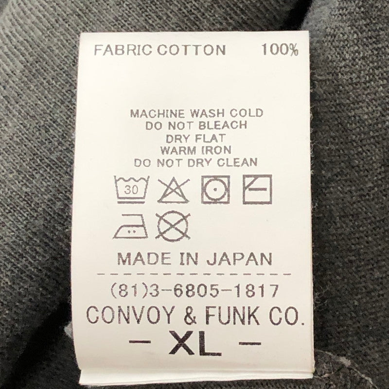 【中古品】【メンズ】 RADIALL ラディアル 25SS LOWLANE CREW NECK S/S T-SHIRT RAD-25SS-TEE002 ローレーン クルーネック ショートスリーブ Tシャツ 半袖 トップス 142-250715-yo-19-tei サイズ：XL カラー：チャコール 万代Net店