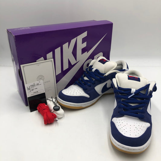 【中古品】【メンズ】 NIKE SB ナイキ スケートボーディング 22AW DUNK LOW PRM LOS ANGELES DODGERS DO9395-400 ダンク ロー プレミアム ロサンゼルス・ドジャース スニーカー 靴 160-250727-KS-12-tei カラー：DEEP ROYAL BLUE 万代Net店