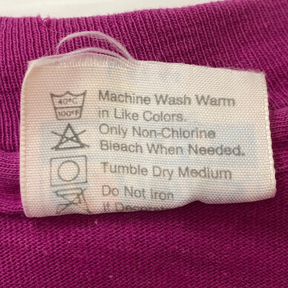 【現状渡し品】【メンズ】 HARLEY DAVIDSON ハーレーダビッドソン 80's HIBISCUS TEE VINTAGE 80年代 ハイビスカス Tシャツ 半袖 トップス ヴィンテージ HANESボディ 145-250715-yo-28-tei サイズ：L カラー：パープル 万代Net店