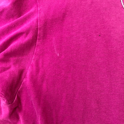 【現状渡し品】【メンズ】 HARLEY DAVIDSON ハーレーダビッドソン 80's HIBISCUS TEE VINTAGE 80年代 ハイビスカス Tシャツ 半袖 トップス ヴィンテージ HANESボディ 145-250715-yo-28-tei サイズ：L カラー：パープル 万代Net店